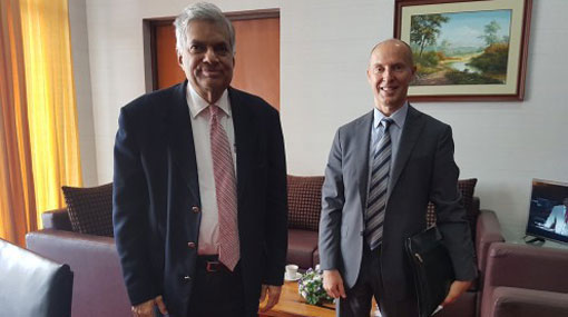 Ambassador of Finland Harri Kämäräinen calls on PM