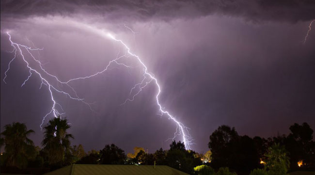 Afternoon thundershowers expected
