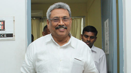 Gotabaya returns from Singapore