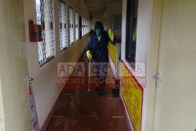 Polling stations disinfected before election