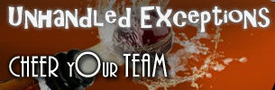 Unhandled Exceptions: Cheer Your Team!