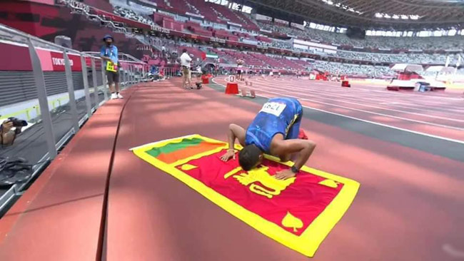 ‘This is the best example for Sri Lankan para-athletes’: Dinesh Priyantha on making history