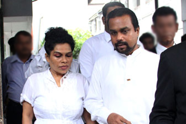 Wimal’s wife sentenced to two years in prison