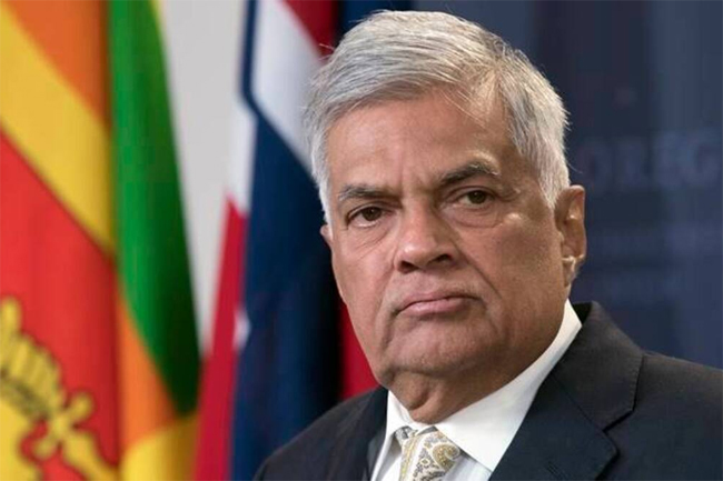 Special gazette issued declaring Ranil as new Sri Lanka President