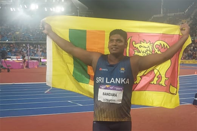 Para-athlete Palitha Bandara wins silver at 2022 CWG