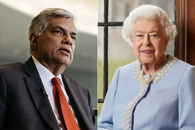 President Ranil expresses concern for Queen Elizabeth’s health