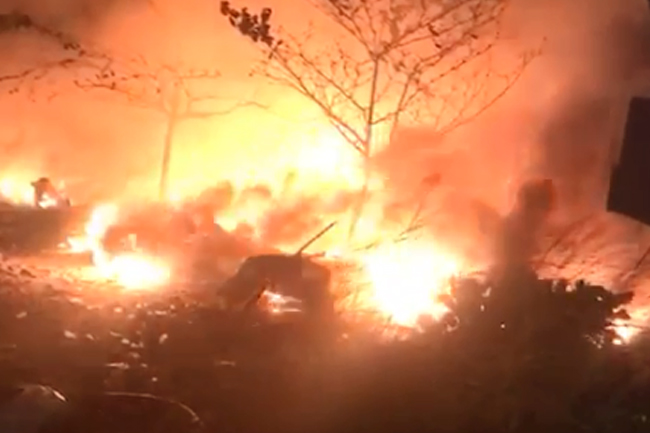 Seven fishing boats gutted in fire at Lellama