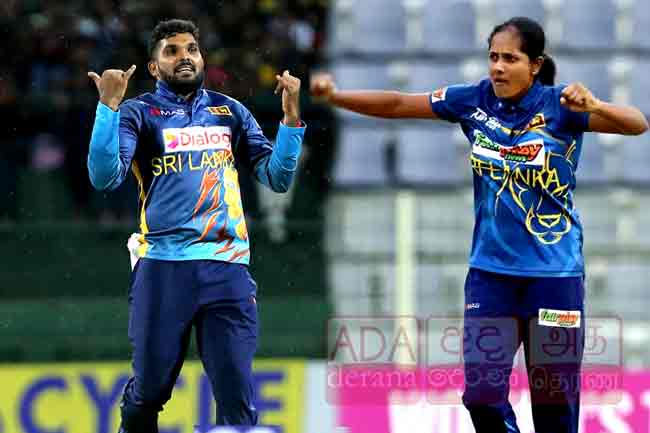 Wanindu and Inoka named in ICC’s T20 Teams of the Year