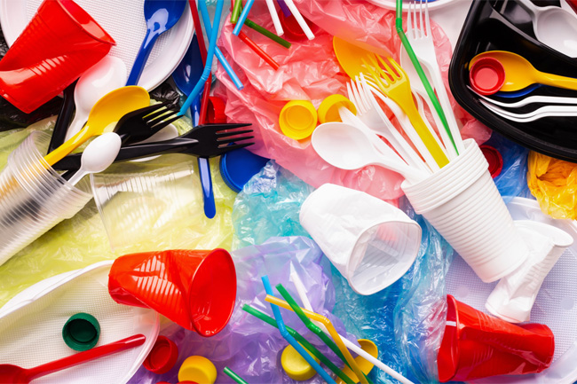 Several plastic products to be banned from June