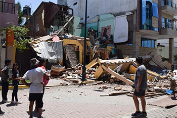 At least 13 dead after strong earthquake shakes Ecuador