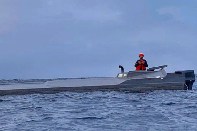 Colombian Navy seizes largest Narco-Submarine in history with three tons of cocaine