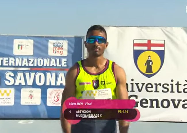 Yupun finishes second at International Meeting “Citta’ Di Savona”