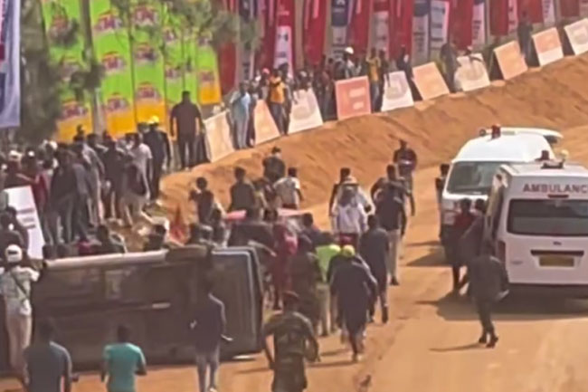 Six killed, over 20 injured in accident during ‘Fox Hill Super Cross’