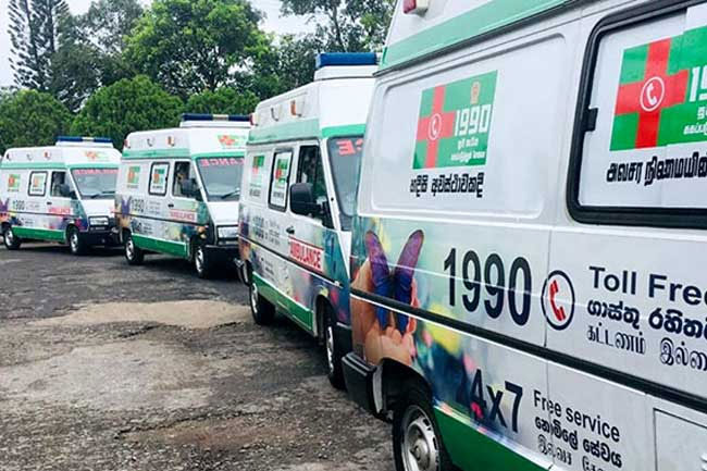 Renewed crisis grips ‘Suwa Seriya’ ambulance service, claims Sajith