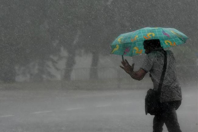 Fairly heavy showers and strong winds expected in parts of the country