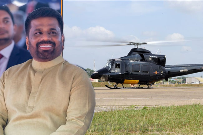 Defense Ministry denies claims of SLAF aircraft use during President’s Jaffna visit
