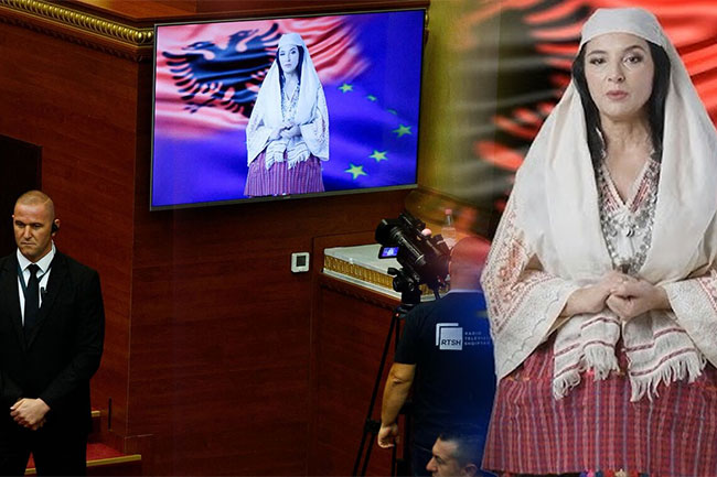 ‘Not here to replace people’: AI-generated minister addresses Albanian parliament