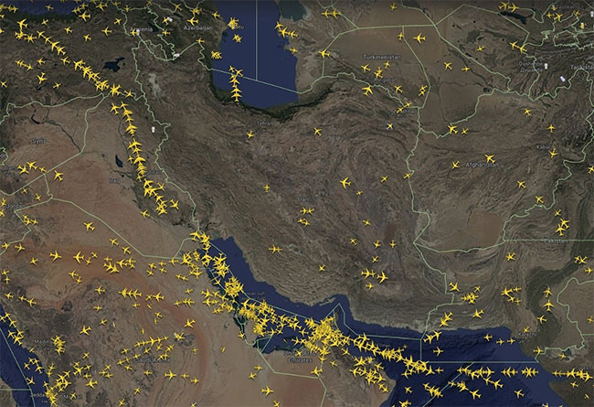 Israel, Iran close airspace for flights after strike on Tehran
