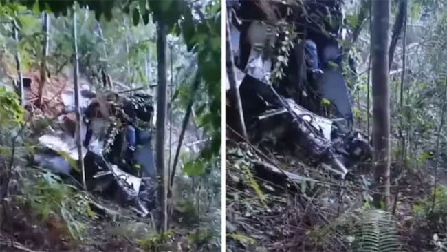 Eight people killed in helicopter crash in Indonesia’s West Kalimantan