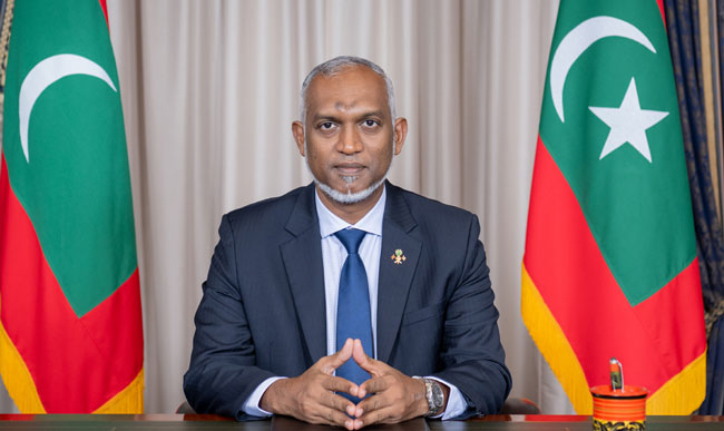 Maldivian President to arrive in Sri Lanka on Monday