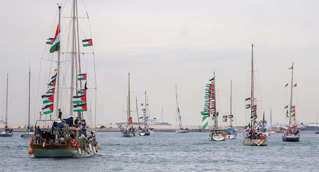 Israel says detained Gaza flotilla activists to be taken to Greece