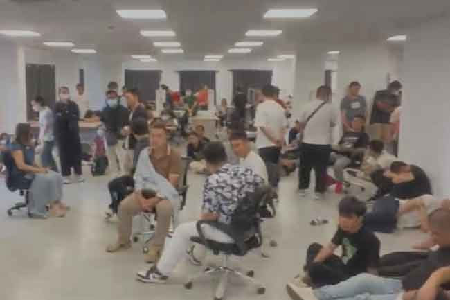 Around 120 foreign nationals arrested over illegal financial operations in Rajagiriya