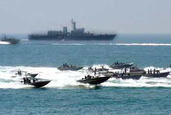 Navy sailor missing after boat mishap during victory parade