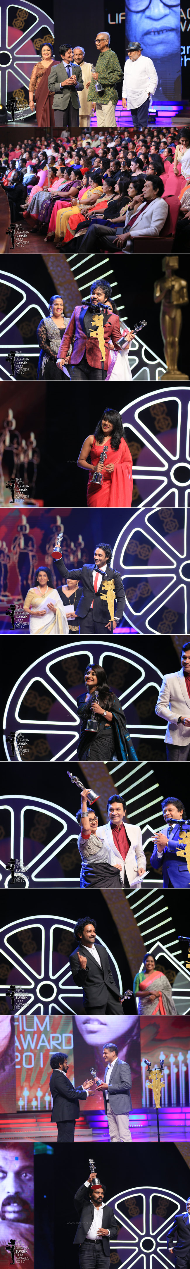 Fifth Derana Sunsilk Film Awards 2017 - Winners