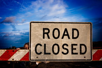 Exit lane on Colombo-Kandy road closed due to construction