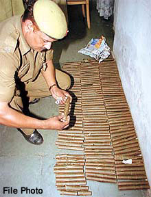 Explosive materials bound for Sri Lanka seized from India