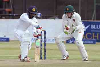 Sri Lanka makes 537 after centuries by Perera, Tharanga